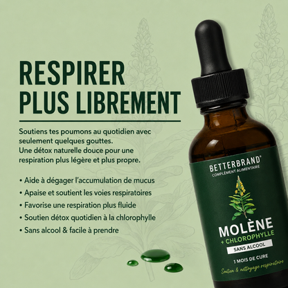 Mullein® Detox Poumons - Respirez plus librement