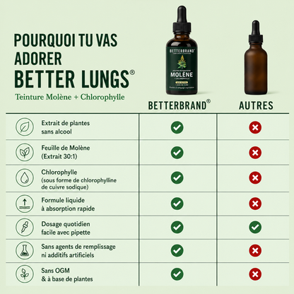 Mullein® Detox Poumons - Respirez plus librement