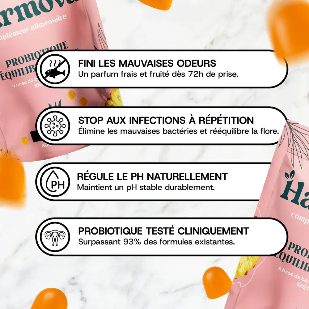 VivaFlora™ Gummies Equilibre Intime