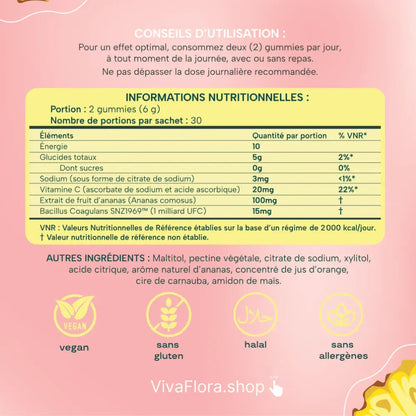 VivaFlora™ Gummies Equilibre Intime